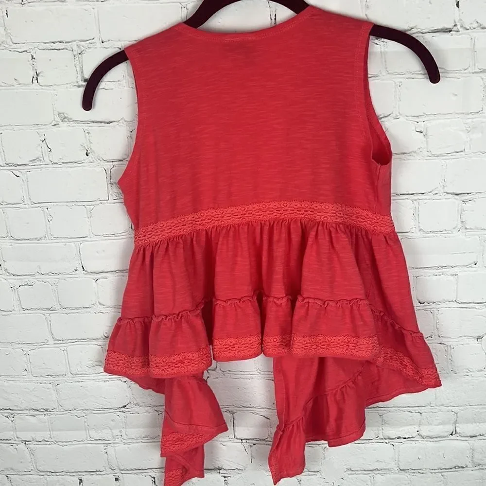 Girls Coral Vest Size 12